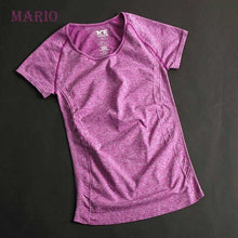 Women's Professional Fitness Quick-Drying Short-Sleeve Exercise Clothes