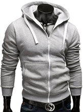 portswear Man Hoody Zipper Long-Sleeved Sweatshirt