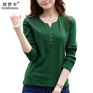 Tee Shirt Femme Spring Long Sleeve T-shirt Women