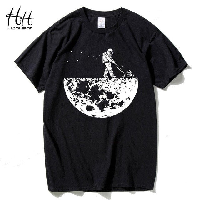 The Moon T-shirts Men's Creative Design