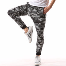 Lightweight Elastic Waist Fashion Camo Sweat Pants for Men