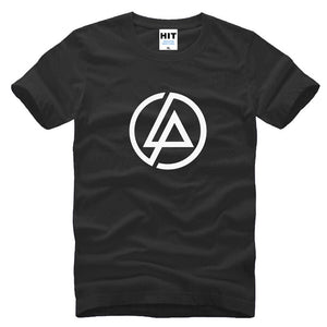 Lincoln Linkin Park Rock Printed Men's T-Shirt Short Sleeve