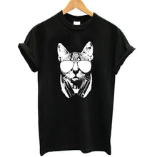 Print Women T-shirt Cat T-Shirt Casual