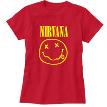 NIRVANA Cotton Tumblr T-shirt Casual Poleras Hipster For Famale