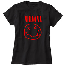 NIRVANA Cotton Tumblr T-shirt Casual Poleras Hipster For Famale