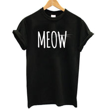 Print Women T-shirt Cat T-Shirt Casual